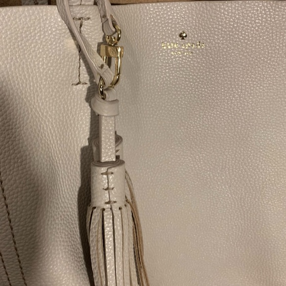Kate SpadeTote Bag with Tassel”Orchard Street”Hallie Crisp Linen (item#20011) - Picture 4 of 10